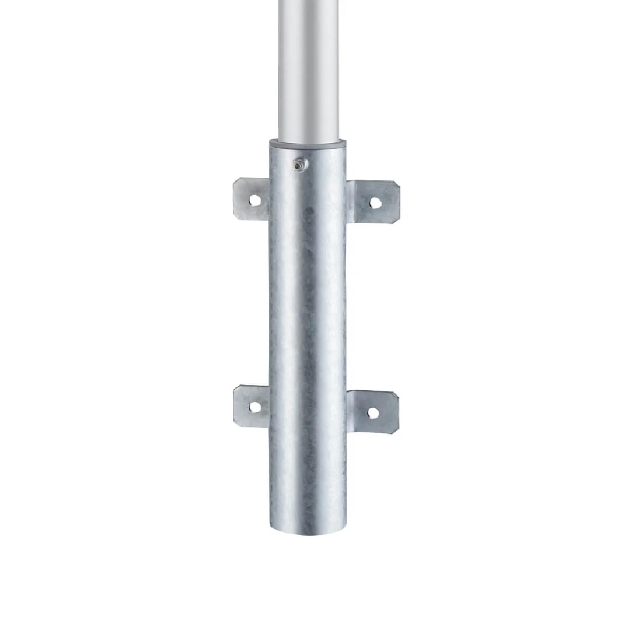 Stahl-Wandhalterung (WZ) für Ø 75 mm Maste
