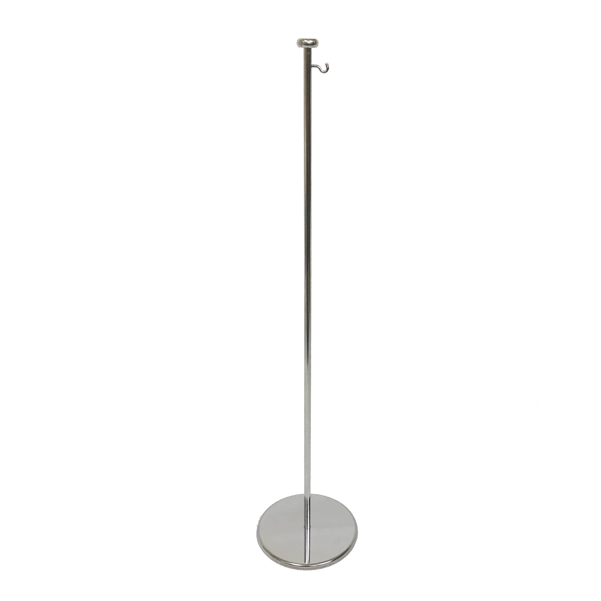 Tischständer Metall glänzend verchromt (ca. 44 cm)